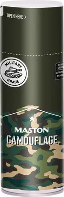 Produktbild von Maston Camouflage Spray - Ultramatt - Olivgrün (RAL 6003) - Sprühfarbe - 400 ml