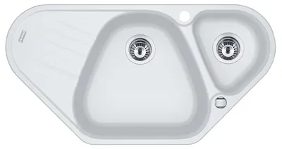 Produktbild von FRANKE ANTEA AZG 661-E Einbauspüle / Fraganit / Glacier / Excenter / 80 cm