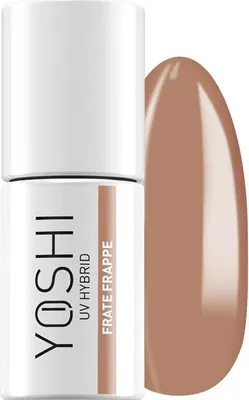 Obrázek produktu pro Yoshi | Hybridní lak na nehty – 321 Frate Frappe – Hybridní gelový lak – Hybridní lak – UV LED – 6 ml – Profesionální kvalita – Světle hnědá