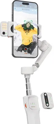 Zdjęcie produktu dla Ręczny 3-osiowy stabilizator do smartfonów, biały