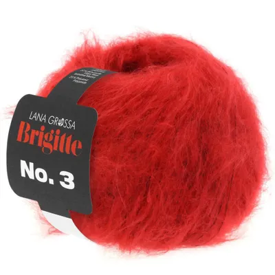 Produktbild von Lana Grossa Brigitte No.3 004 Rot 25g