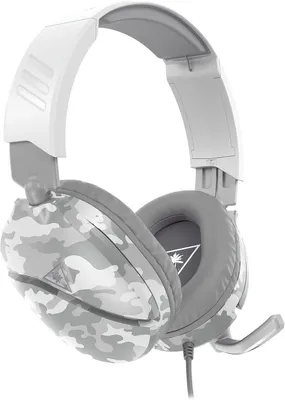 Produktbild von Recon 70 Polarweiß Camo Gaming-Headset Over-Ear mit 3,5 mm Klinke, kompatibel mit PS4, PS5, Xbox One, PC, kabellos & kabelgebunden, Geräuschabschirmun