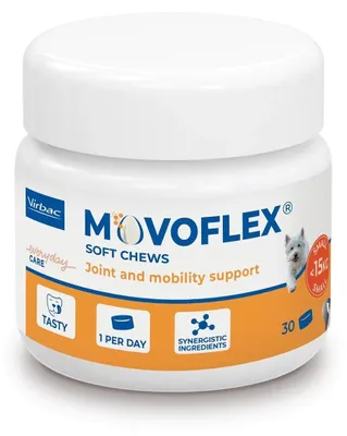 Immagine prodotto di VIRBAC Movoflex S Joints - integratori per cani - 30 pz.