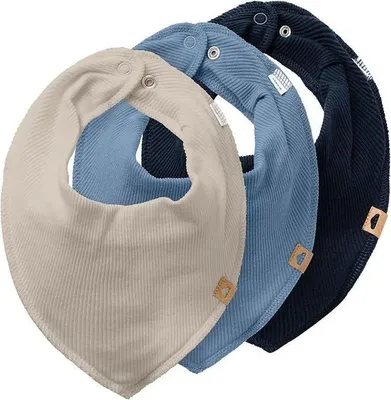 Immagine prodotto di Modello: Sciarpa in pile blu zaffiro scuro/blu corona/puro cashmere