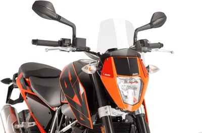Produktbild von Windschild Puig New Generation Sport mit ABE für KTM 690 Duke, 690 Duke R Bj. 2012 - 2019