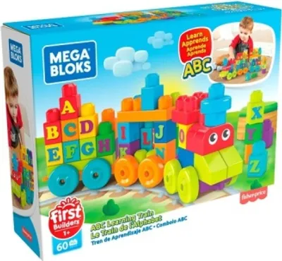 Zdjęcie produktu dla Mega Bloks ABC pociąg edukacyjny