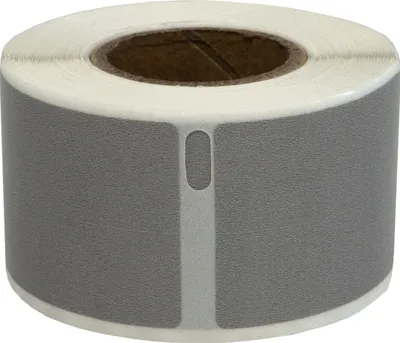 Produktbild von DULA Etiketten - Kompatibel mit Dymo 99010 / S0722370 Etiketten - Silber - Adressetiketten - 1 Rolle - 28 x 89 mm - 130 Etiketten pro Rolle