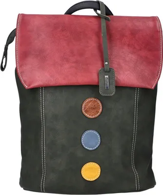 Produktbild von Rieker Damen Rucksack Cityrucksack Damentasche H1357, Farbe:Grün