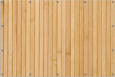 Produktbild von Wallario Outdoor-Poster für Garten oder Balkon, Motiv Holzpanele hell, in ca. 120 x 180 cm