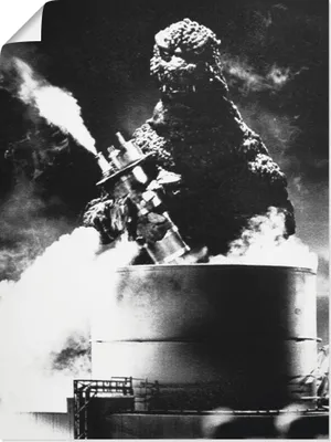 Produktbild von ARTland Poster Godzilla III Größe: 45x60 cm