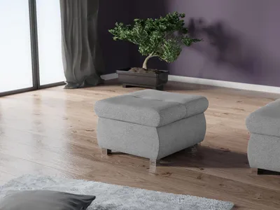 Obrázek produktu pro Taburetka ABEL 1 - světlá šedá 3