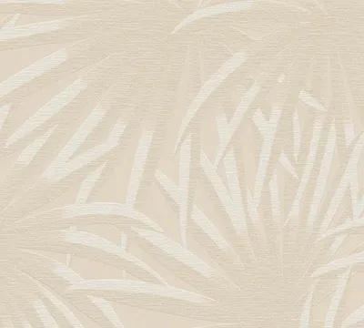 Obrázok produktu pre Vliesová tapeta 39338-2 Casual Living palm leaves béžová