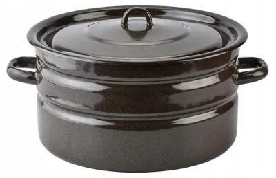 Image de Igmar Grande Marmite Émaillée 14L Cuisson Tous Feux