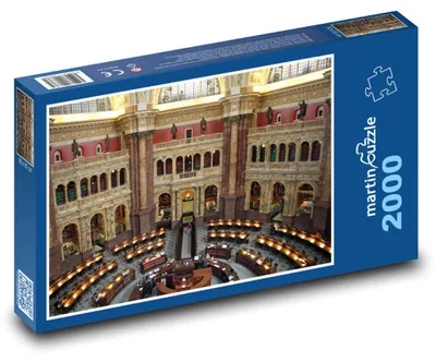 Obrázek produktu pro martinpuzzle - Puzzle 2000 - Knihovna Kongresu USA ve Washingtonu