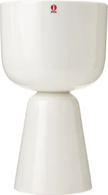 Imagen del producto de Silecomplaza 1051520: Maceta, cerámica, blanca, 260x155 mm