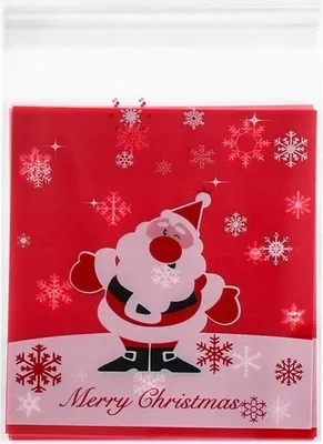 Immagine prodotto di Sacchetti decorativi in plastica Sacchetti di cellophane per regali 100 pezzi 7x7 cm