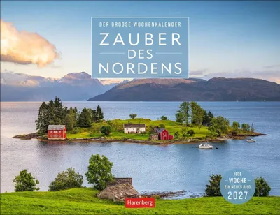 Produktbild von Harenberg Wochenkalender 2027 Zauber des Nordens 39x30cm