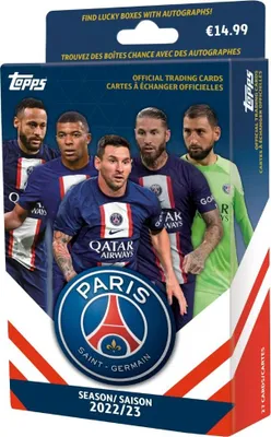 Produktbild von Topps 2022 / 2023 Paris Saint-Germain Team Set (PSG Fan Set) - 2022-23