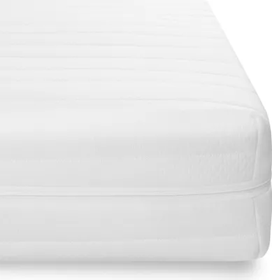 Produktbild von Ergonomische Matratze - Matratze 70x200, 7 Zonen Kaltschaummatratze, 2in1 Matratzen Härtegrad H3, Waschbarer Bezug, Bequeme Kaltschaummatratze 70x200 cm , Matratze H3 und Matratze H3, Wendematratze, Matratze 70x200 H3, Matratze 70x200 H3, Matraze 70x200, Matratze 70x200, Matratze atmungsaktiv, Matratze Zonen 7, Schaumstoffmatratze 70 x 200 hochwertig, allergiker geeignet, Matratze ergonomische, fest, mittelfest, mittelhart