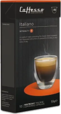 Produktbild von Caffesso Italiano 10 ks - 100% kompatibilné kapsuly do kávovarov Nespresso, DeLonghi a Krups