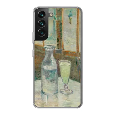 Produktbild von MuchoWow® Handyhülle Schutzhülle Hülle für Samsung Galaxy S22 Couchtisch mit Absinth - Vincent van Gogh Silikon Softcase Handy Hülle - Mobiltelefonhülle