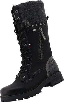 Image de Mustang Damen TEX-Stiefel gefüttert Schwarz  15M0042006