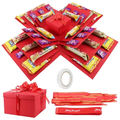 Obrázok produktu pre 5-vrstvová explózna krabička na darčeky