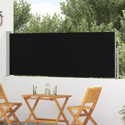 Produktbild von Vidaxl Garden Bildschirm ausziehbar 100x300 cm schwarz