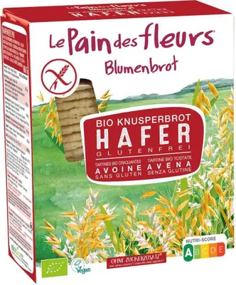 Produktbild von GLUTENFREIES -HAFERKNUSPERBROT 150 g – LE PAIN DES FLEURS