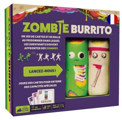 Obrázok produktu pre Asmodee – Zombie Burrito – Exploding Kittens – spoločenská hra