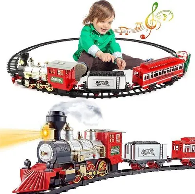 Produktbild von Elektrische Kersttrein mit Licht und Sound für den Weihnachtsbaum