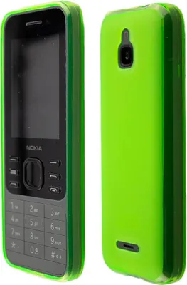 Zdjęcie produktu dla TPU-Hülle für Nokia 6300 4G grün
