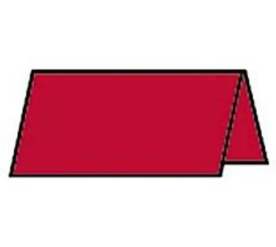Produktbild von Rössler Papier Paperado-Tischkarte 100x100 mm, Rot - ein Stück