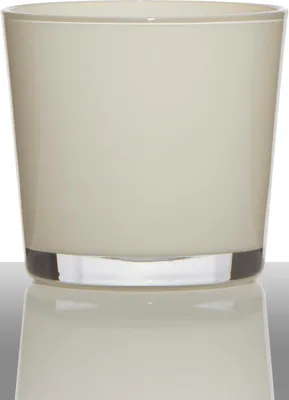 Produktbild von INNA-Glas Votivglas Alena, Zylinder - Rund, Creme, 9cm, Ø 10cm - Windlichtglas
