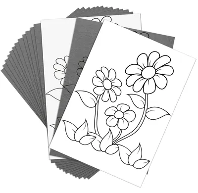 Transferpapier A4 Schwarz, 100 Blatt, 21 x 29,7 cm