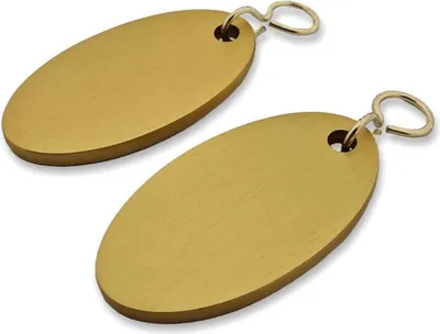Image de CombiCraft porte-clés hôtel Cantal  or -  65 x 35 mm - 5 pièces