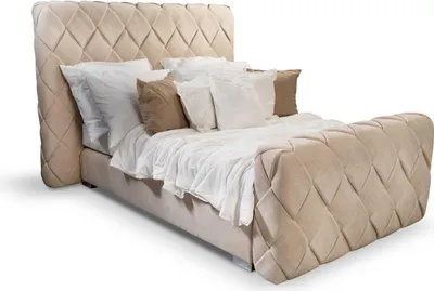 Produktbild von Luxus Schlafzimmer Möbel Betten Modern Bettrahmen 140x200 cm Design Kopfteil