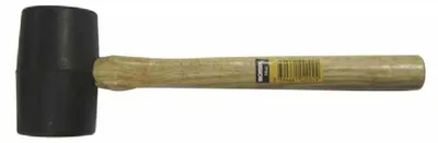 Image de IRONSIDE Marteau en caoutchouc 450g avec manche en bois