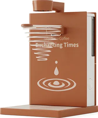 Produktbild von Automatische/manuelle Tropfkaffeemaschine, 300 ml, abnehmbarer Wassertank, konstante Temperatur, Buchform, 400 W, uebergiesskaffeemaschine mit Papierfilter/Buerste/Loeffel