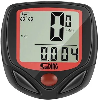 Zdjęcie produktu dla Komputer rowerowy LCD, licznik kilometrów, wskaźnik prędkości