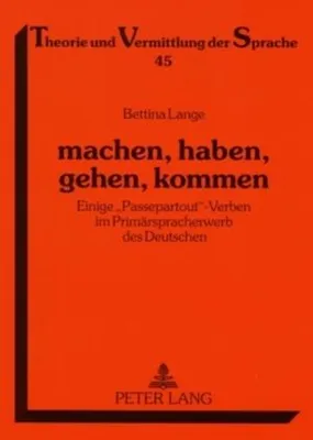 Immagine prodotto di machen, haben, gehen, kommen