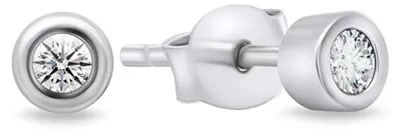 Immagine prodotto di Orecchini senza tempo in argento con zirconi EA609W