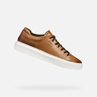 Produktbild von Geox Hellbraune Herren-Sneaker von Deiven 42