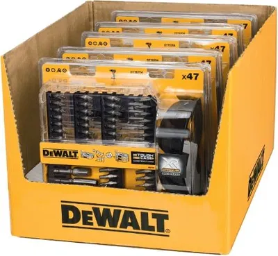 Image de DEWALT Bit-Set 47-tlg. inkl. Brille