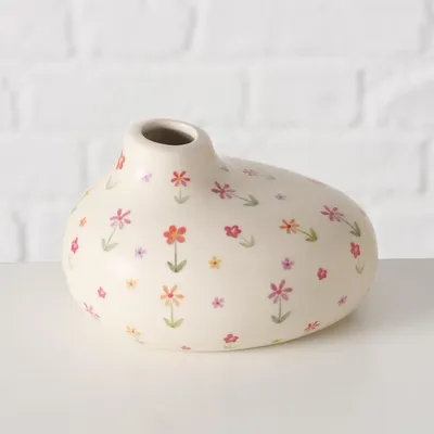 Produktbild von Kleine Blumenvase BLÜMI, mit zarten Blumen