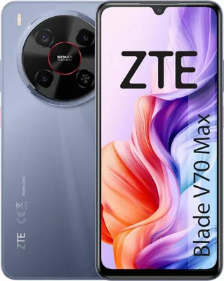 ZTE NULL - Mobiltelefon - 256 GB - Grau