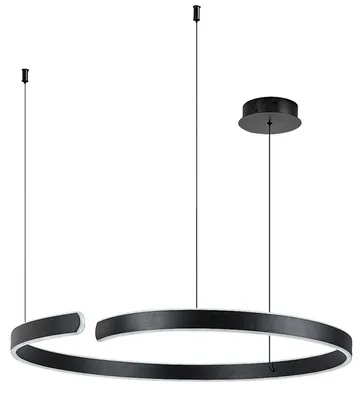 Imagen del producto de Rabalux 72115 Lámpara colgante Silnora LED, 45, metal, silicona, negra
