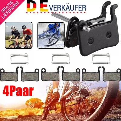 Produktbild von 4 Paar Resin Bremsbeläge für Shimano XTR-M975 966 965 Fahrradscheiben Bremsbeläge