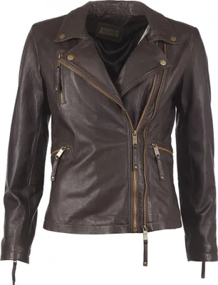Produktbild von JCC Lederjacke 7080 Damen brown 42