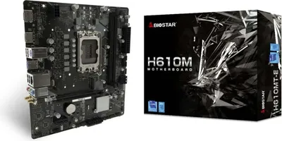 Produktbild von Biostar H610MT-E H610 S1700 mATX DDR4 - Mainboard - Intel Sockel 1700 (Core i)